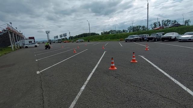 Gymkhana GP 2020 Stage 3 / Коренев Олег Stels Flame 200 / Heat 1