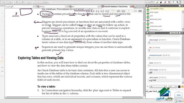 Oracle Developer Aldarayn Academy lecture 27 YouTube 720p смотреть онлайн