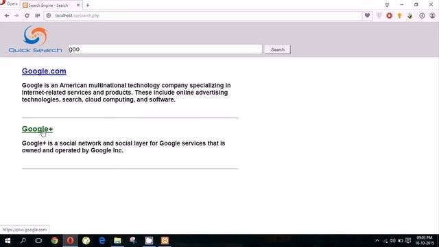 Search Engine in PHP & MySQL смотреть онлайн