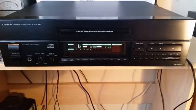 ONKYO Integra DX-6800 CD PLAYER, short test. смотреть онлайн