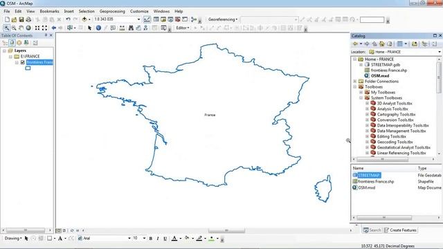 ArcGis: Download Open Street Map data in Vector format смотреть онлайн