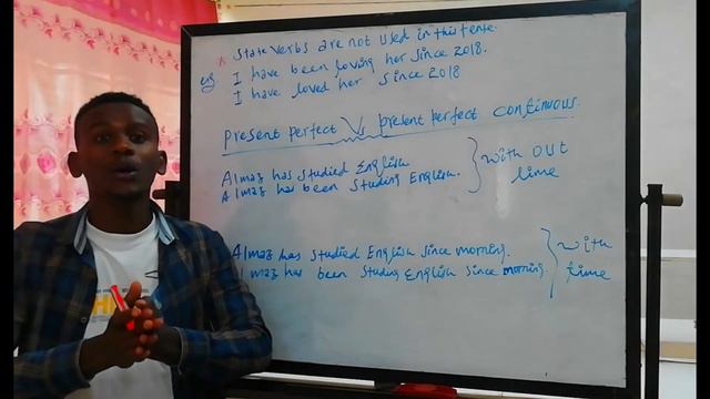 Present Perfect Continuous tense in a very simplified way. смотреть онлайн