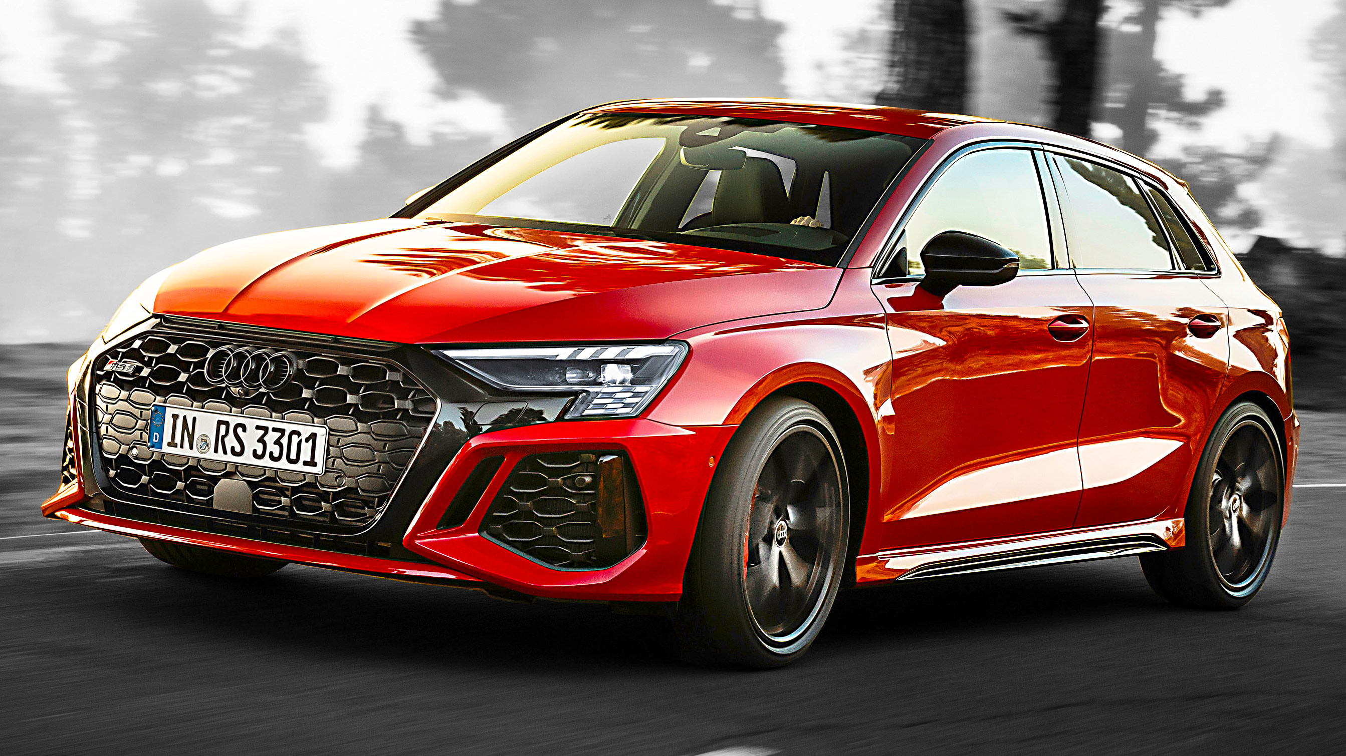 All New AUDI RS3 Hatchback 2022 - Экстерьер, Интерьер, Вождение и Звук! смотреть онлайн