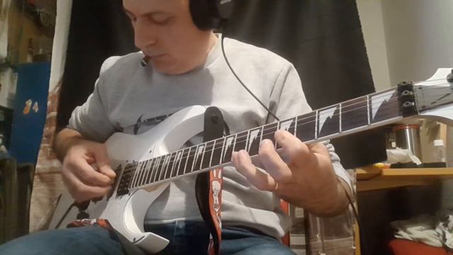 Nothing Else Matters - METALLICA - cover guitar ibanez RG 350 смотреть онлайн