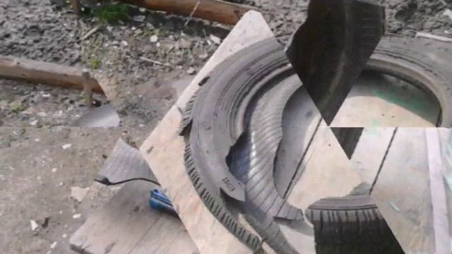 Лебедь из покрышки смотреть онлайн