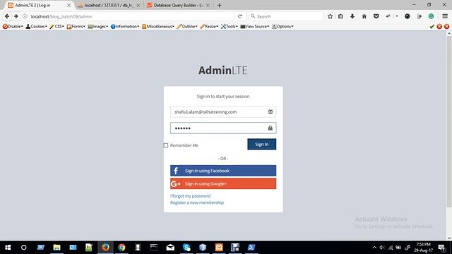 Day 8 – Laravel Basic Authentication or Auth Login System Example Tutorial смотреть онлайн