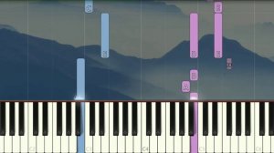 The Untamed - Wuji 陳情令 - 無羈 | 肖戰 王一博 | Simple Piano | Piano Pop Song Tutorial  鋼琴教學