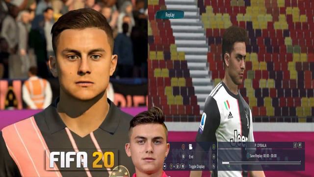 FiFa 20 vs Rpes 2017 - Pes vs Fifa Comparison смотреть онлайн
