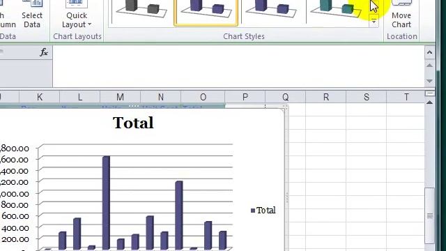 Selecting non-adjacent rows to create a 3-D clustered Column Chart смотреть онлайн