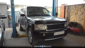 Замена масла в ГУР на Range Rover 4,2 Ленд Ровер 2006