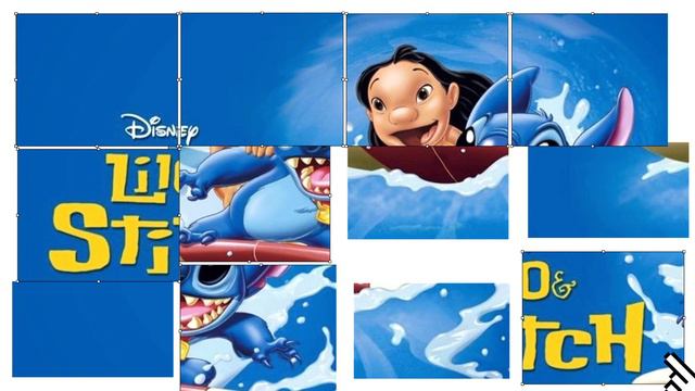 Puzzle Game Of Lilo & Stitch Cartoon Disney #puzzle #puzzlegameplay #lilostitch