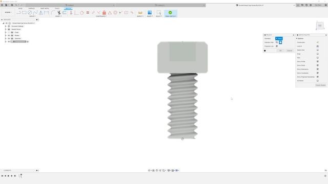 How To Reuse Geometry For Sketches (Fusion 360 Project Sketch) смотреть онлайн
