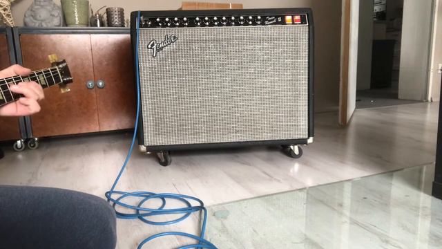 1984 Fender Twin Reverb II Blackface Paul Rivera Era смотреть онлайн