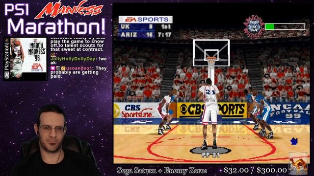 PS1 Madness Marathon #41 26: NCAA March Madness '98 смотреть онлайн