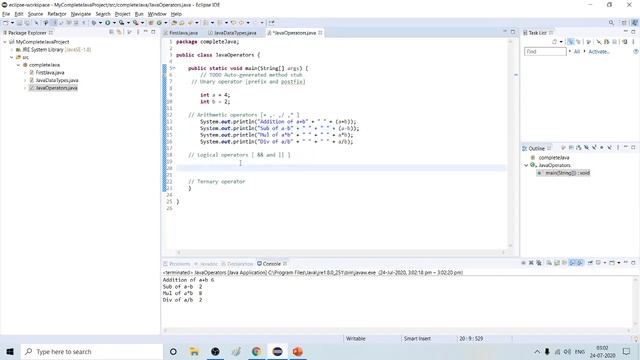 Java Operators in Tamil | Learn Java in Tamil | Java Tamil Vathiyar | Part 11 смотреть онлайн