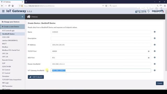 Połączenie sterownika Beckhoff z IoT Gateway смотреть онлайн