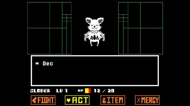 Undertale yellow bosses - Decibat miniboss смотреть онлайн