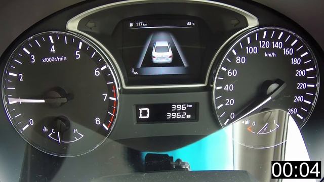 2014 Nissan Teana 2.5XV Acceleration