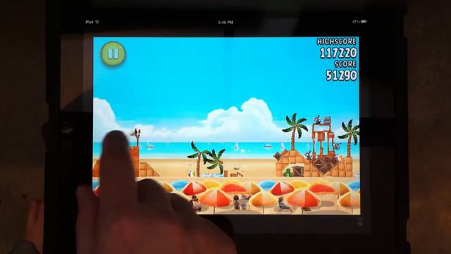 Angry Birds Rio Beach Volley : 5-11 with 3 Stars смотреть онлайн