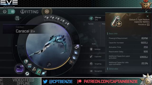The CARACAL II - Full Fitting Guide || EVE Echoes