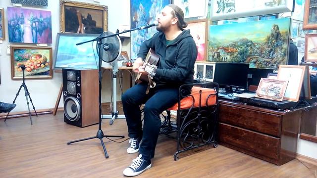 VID 20160927 195759 Павел Пиковский в галерее JAZZIUM. Новосибирск. 27/09/2016 смотреть онлайн