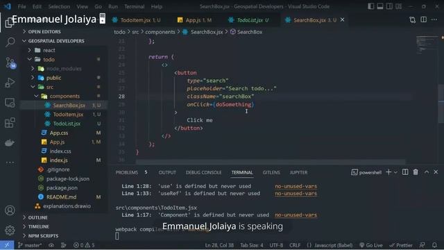 Day 25 - Introduction to React JS - Part 2 смотреть онлайн