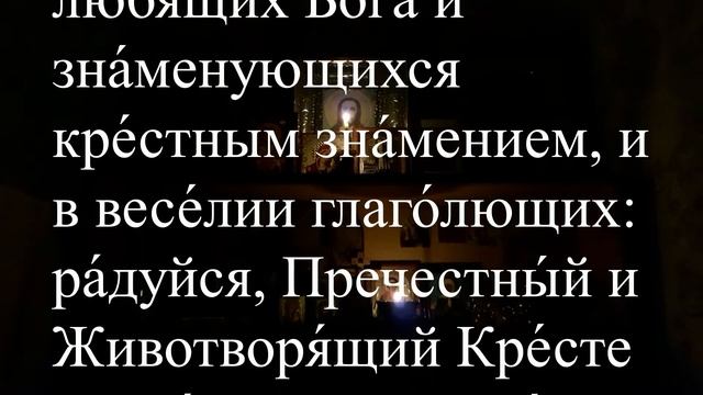 МОЛИТВА ЧЕСТНОМУ КРЕСТУ ! Сильная молитва очищающая и спасающая душу смотреть онлайн