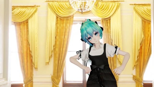 【MMD x Blender】野狼DISCO【Miku】Cloth Simulation смотреть онлайн