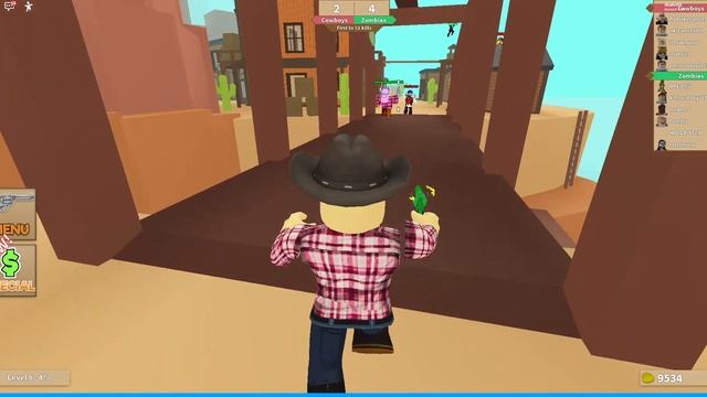 КОВБОЙ ВПЕРЁД ?? СМОТРИ КАК ЭТО БЫЛО! Симулятор ковбоя Roblox Wild Revolvers смотреть онлайн