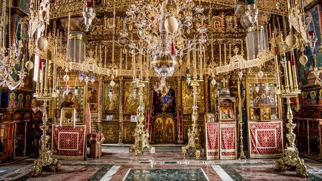Афонские песнопения 1 Евлогито си Кирие 1 смотреть онлайн