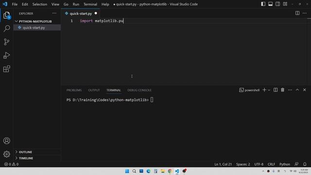 Matplotlib 簡介、安裝、快速開始 - Python 資料視覺化教學課程 смотреть онлайн