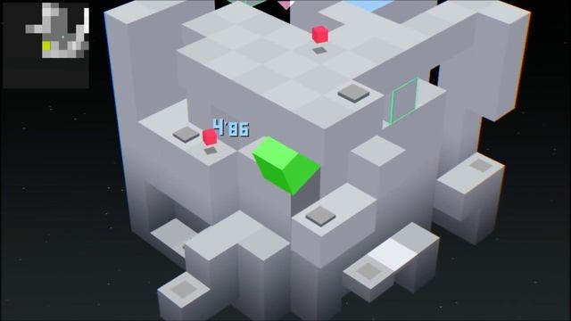 EDGE bonus level 8 - cubism (S+ rank walkthrough) смотреть онлайн