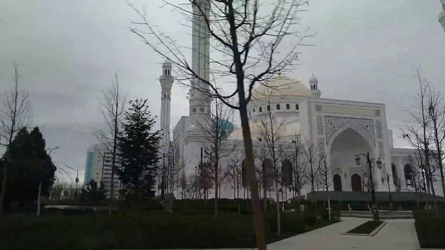 Город Шали, центр, вьезд #шали