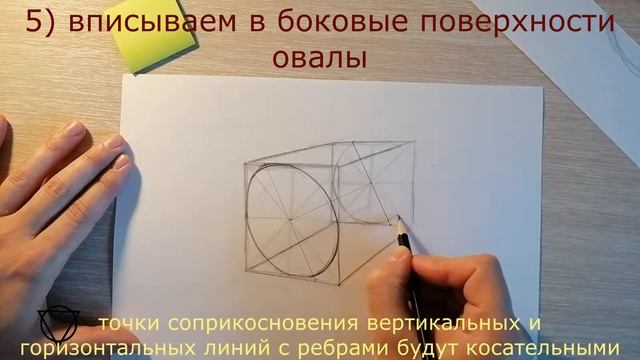 как рисовать цилиндр в горизонтальном положении смотреть онлайн