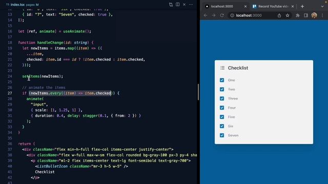 Building Trello's animated checklist with Framer Motion смотреть онлайн