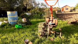 Мотоблок Салют 5 вспашка,культивация и ручной посев