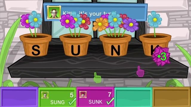 Word Party™ for Wii U - Flowerpots minigame смотреть онлайн