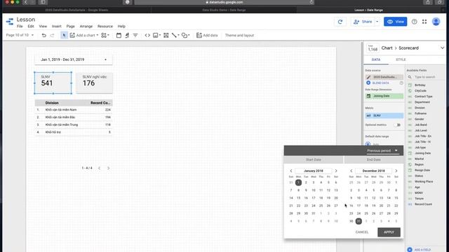 Lesson 13 - Comparison Date Range смотреть онлайн