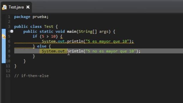 Tutorial Java - como programar - 5 Condicional if else смотреть онлайн