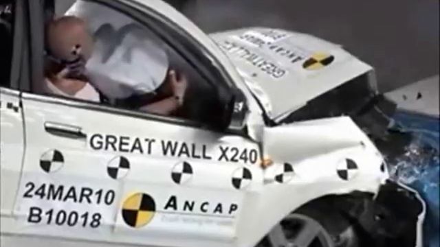 Great Wall Hover Crash Test 2010 смотреть онлайн