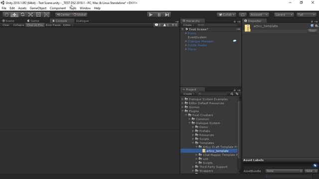 Dialogue System for Unity 2.x articy:draft Import смотреть онлайн