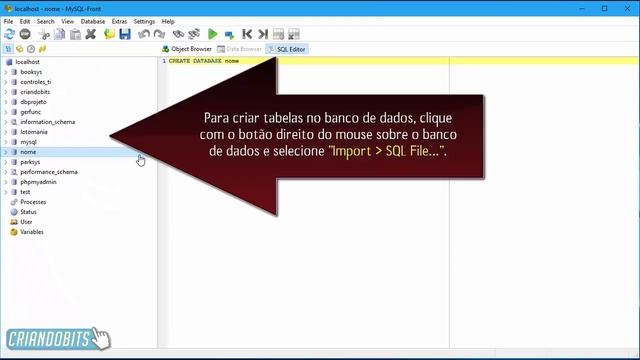 MySQL-Front - Importando e exportando tabelas смотреть онлайн