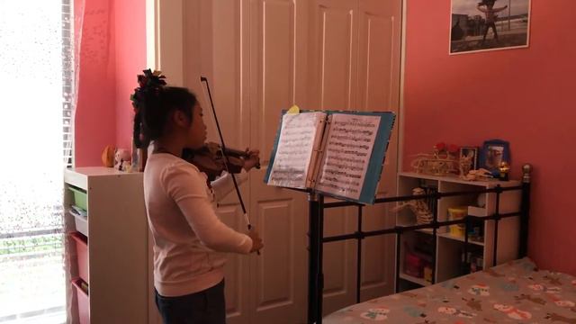 Sonatina/Baklanova - By Yufei Shen ( Learning Violin Since 09/2014)