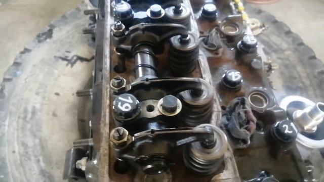 Протяжка ГБЦ Mitsubishi 6d16 смотреть онлайн
