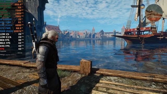 WITCHER 3 NEXT GEN RTX 3060 TI - 1080p 1440p 4K DLSS RAY TRACING смотреть онлайн