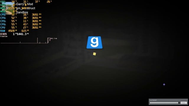 Тест i3 4170 в Garrys Mod смотреть онлайн