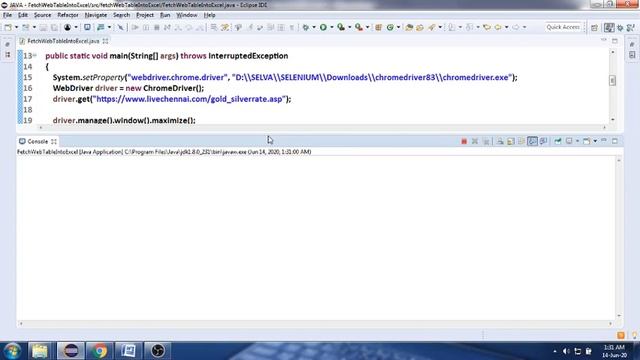 Write WebTable values into Excel Sheet in Selenium with Apache POI API смотреть онлайн