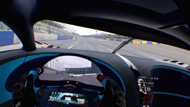 Gran Turismo Sport: Bugatti VGT VR Gameplay - A Car So Fast in VR It'll Ruffle Your Hair IRL смотреть онлайн