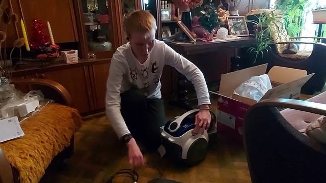 Обзор пылесоса LG Kompressor.