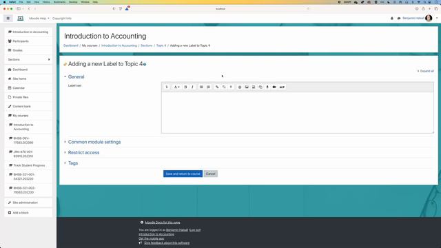 Copy and Paste HTML in Moodle [EXPANDING ACCORDION EXAMPLE] смотреть онлайн